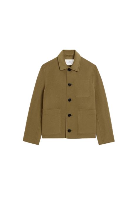 giacca boxy uomo bronzo AMI PARIS | HJK844.WV0022298